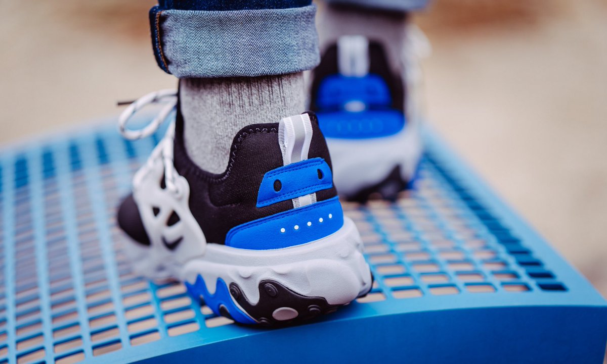 black and blue reacts