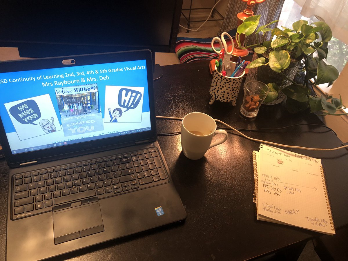 creativity_hive's tweet photo. Hi!!! @SpicewoodPYP Mrs R. is so excited to start 💻 learning today! This week we are creating art works to inspire &amp; THANK our community, I can’t wait to see your creations! Don’t forget to share with me @raybournartroom #SWEScreates #RRISDcreates #SWESaction @rrisdart https://t.co/f9zM6XbxO8