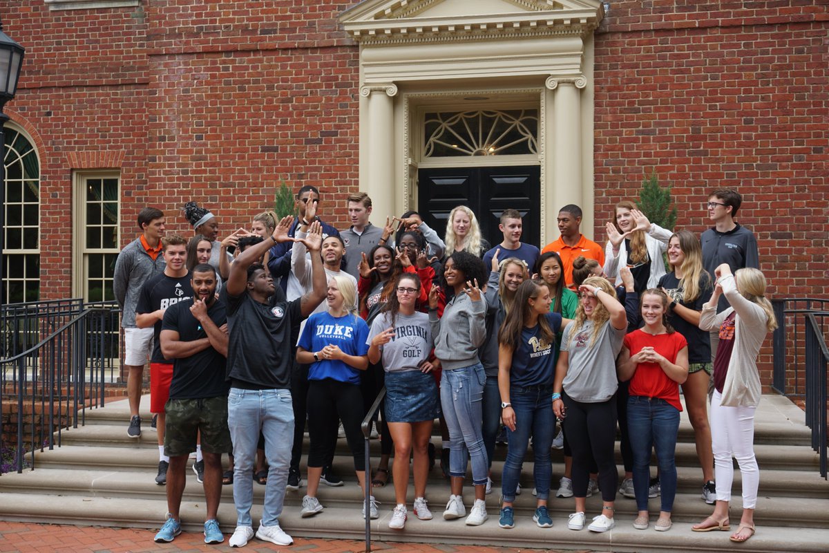 ACC_Compliance's tweet photo. Celebrating the student-athletes that make @theACC great! #ACCSAAC #NationalStudentAthleteDay https://t.co/LfW8xVymM3