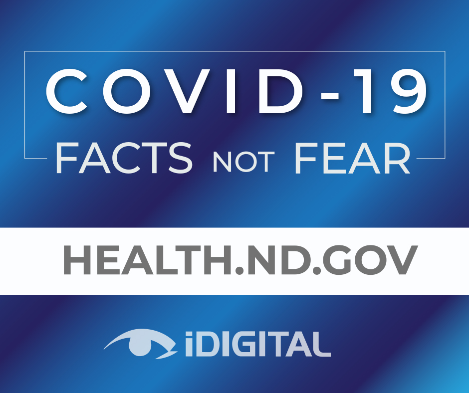 iDigitalAD's tweet photo. Make sure you are getting the most accurate and up to date information regarding COVID-19 from trusted and reliable sources. We have linked several of them here. #FactsNotFear #InThisTogetherND

@NDDOH : https://t.co/UKxhgzphP7

@CDCgov : https://t.co/pMxSgZHiPn https://t.co/VQ1xfvSdqL