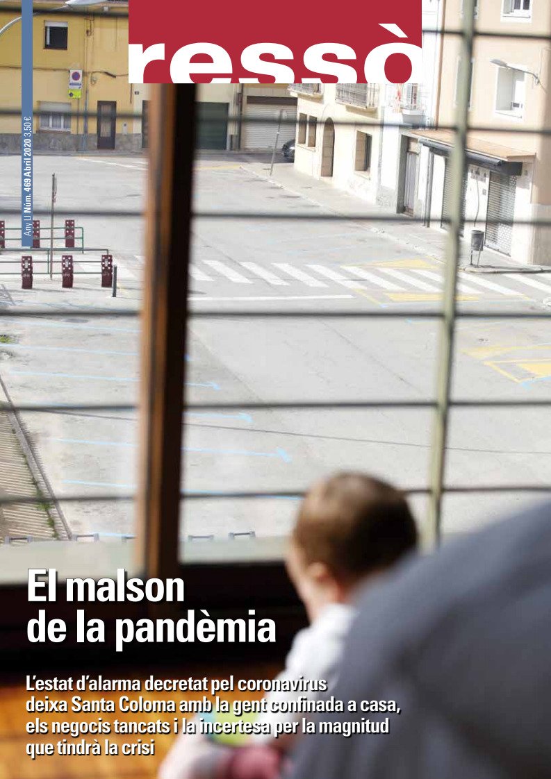 El Ressò del #confinament! Els nostres subscriptors ja han rebut aquest número tan especial de la revista, i avui dilluns arriba als punts de venda que mantenen activitat comercial aquests dies, al ser considerats establiments de servei essencial. 

#COVID19 

Foto <a href="/Xavi_Amat/">Xavi Amat</a>