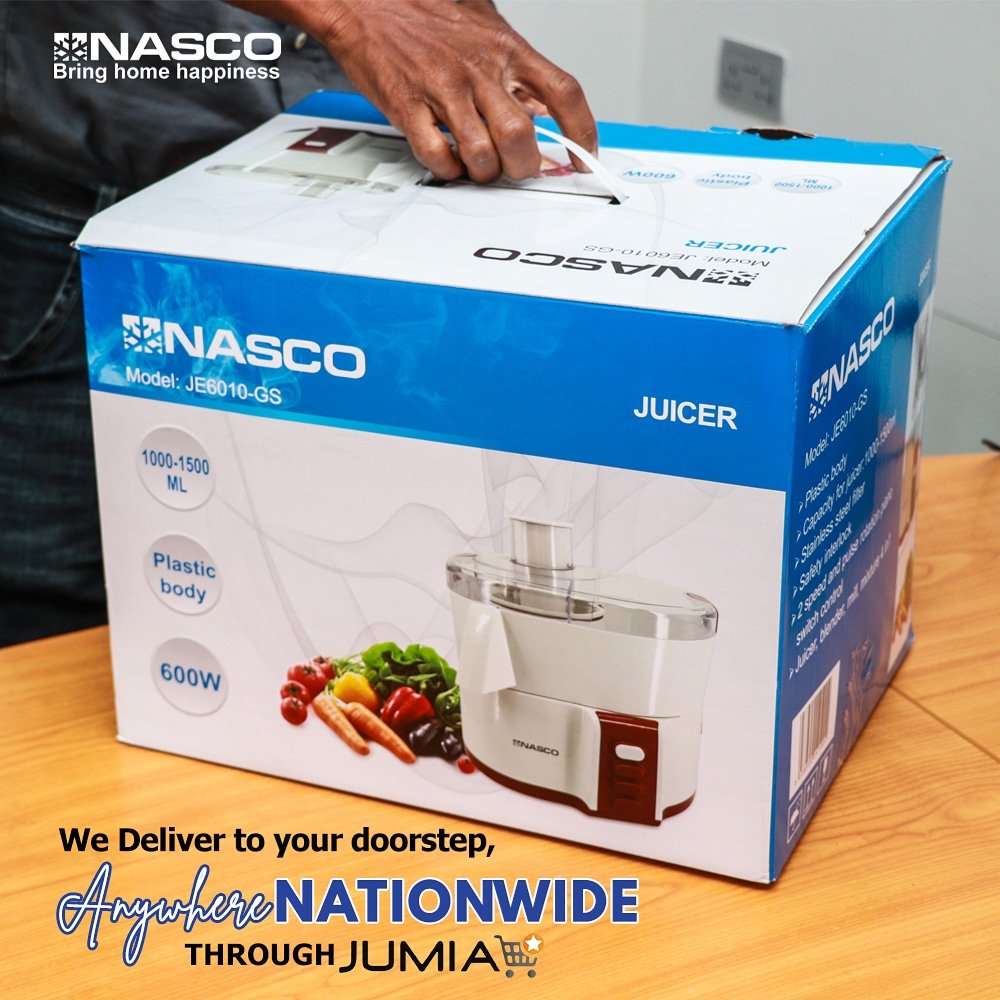 Nascoelectng's tweet photo. As you stay home and stay safe, we promise to deliver to your doorstep via Jumia.

Click the link below to order
https://t.co/D6B667xUpu

#bringhomehappiness #nascoelectronics #HomeAppliances #StayAtHome #Nigeria #homedelivery #jumianigeria #jumia #COVID19 #quarantinelife https://t.co/RDCun7ASNa