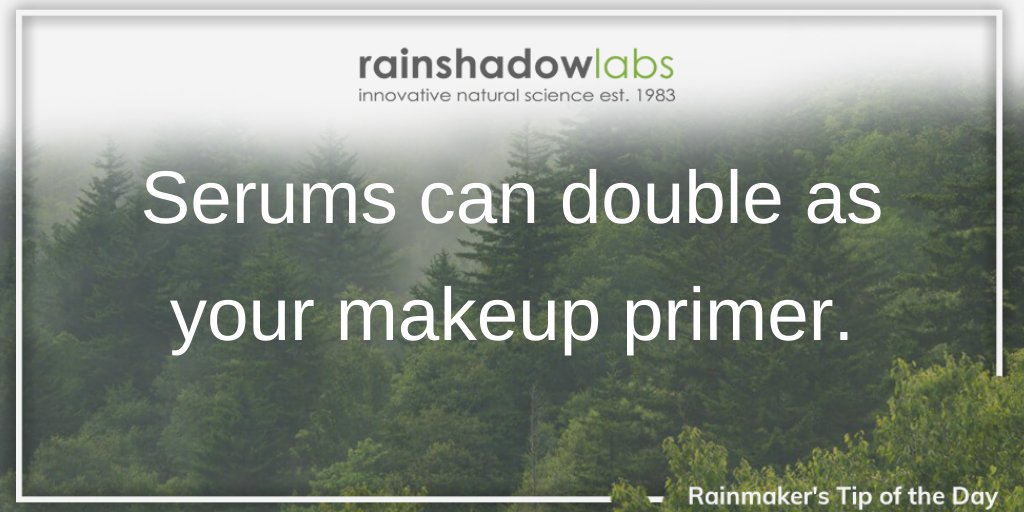 rainshadowlabs's tweet photo. Plenty of brands sell #primer as a complete product ready to be purchased at the store or online, but we have a little secret: you donโt have to use primer! You can still get all the benefits of wearing primer by using a serum. It will help your skin stay nourished. #SkincareTip https://t.co/ZrytW9g327