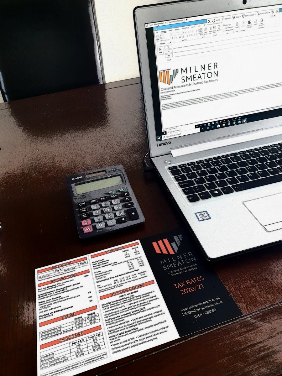 New week, new tax year! As we enter 20/21 the team are #workingfromhome to ensure they support as many clients as possible during these uncertain times.  #StayHomeSaveLives
