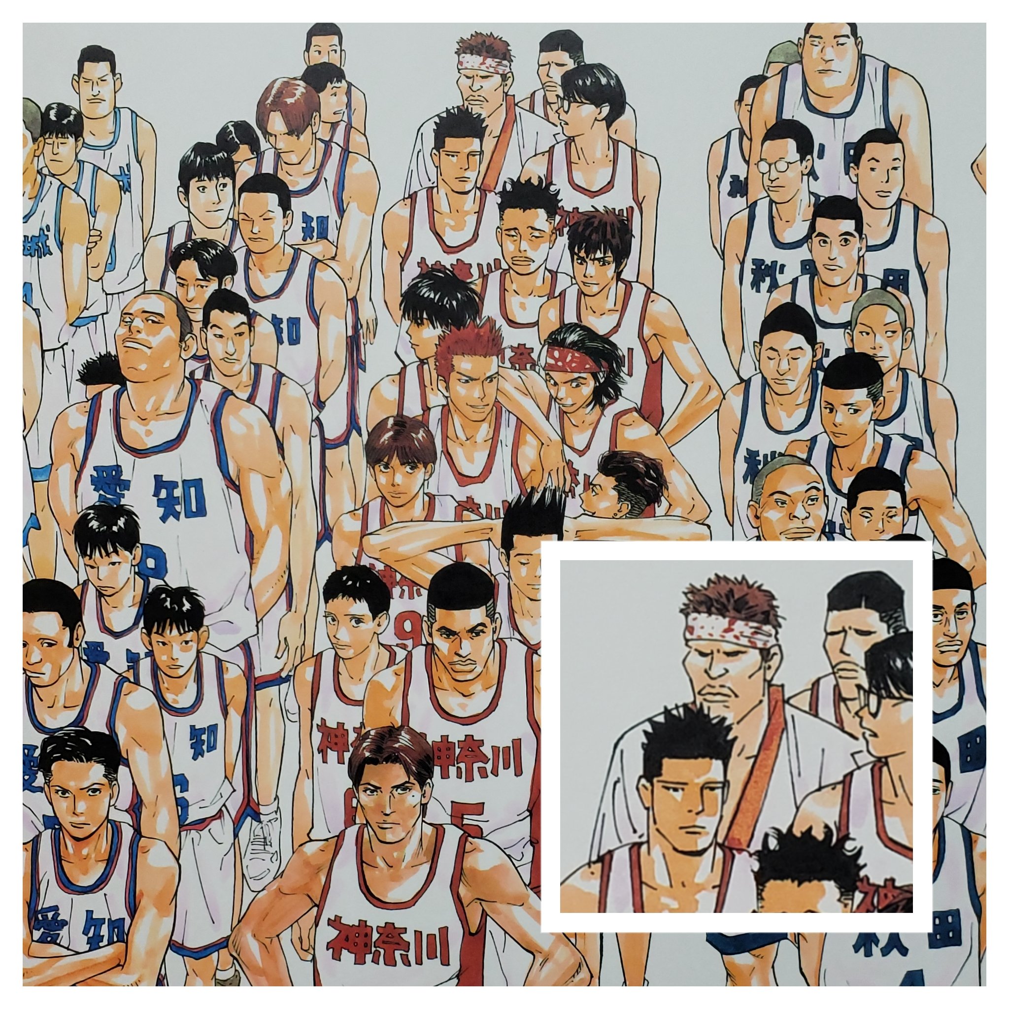 たいき Plus Slam Dunk Illustrations 2 スラムダンク イラスト集 魚住純 板前 T Co Dldtgyu2qq Twitter