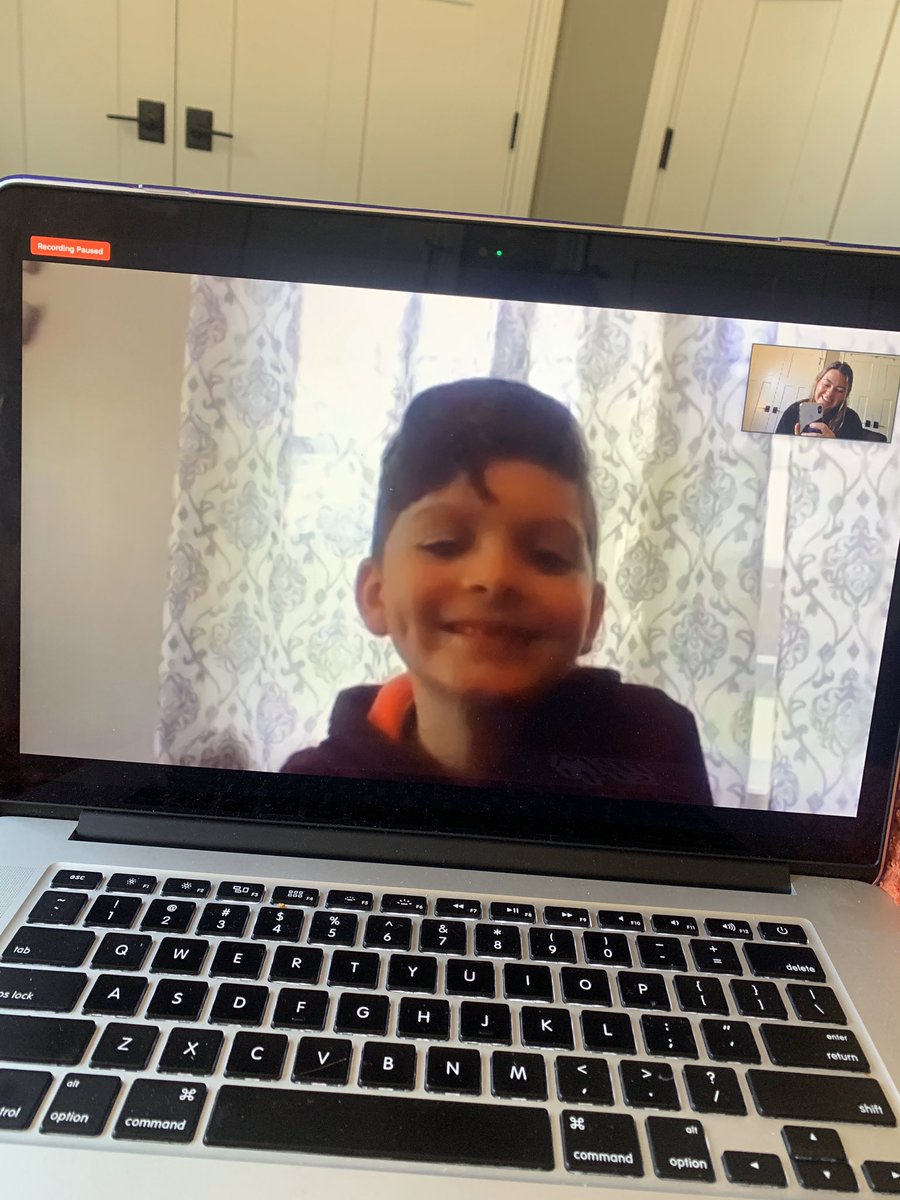 The best way to start my day! Practicum looks different these days, but the learning is still happening! #BUCOEImpact