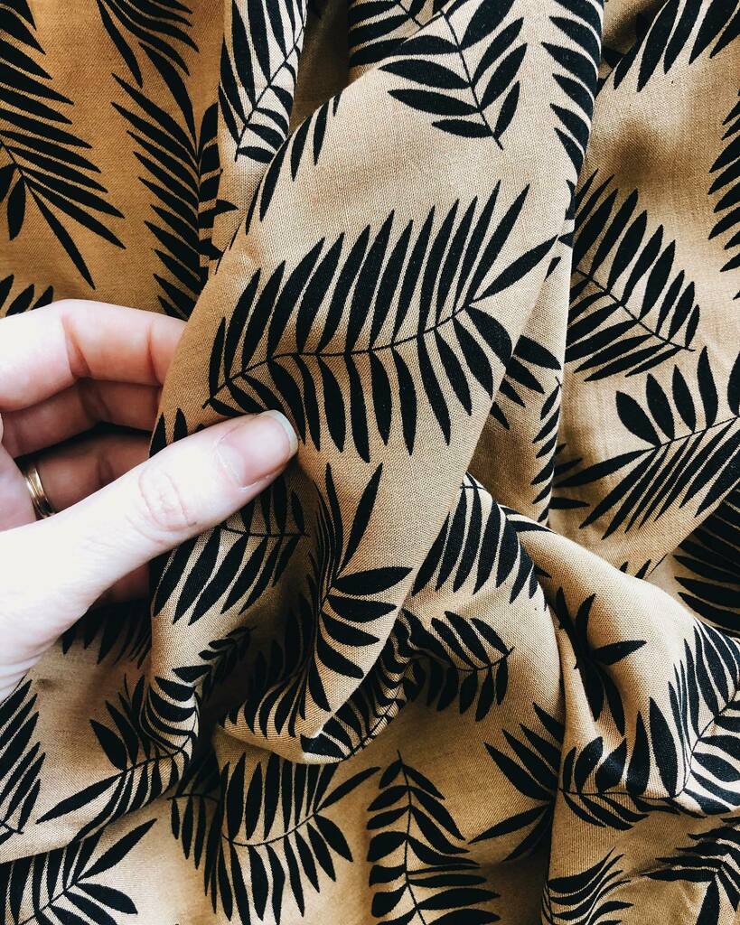 afternoonZA's tweet photo. I almost always buy fabric because I like the print, and think up something to do with it later. So digging something out of my bag of fabric is like a little gift from past me!

I haven’t done much sewing in the past while, but these lovely ferns and th… https://t.co/WhBEgdkTNx https://t.co/Kdr9O4vMd8