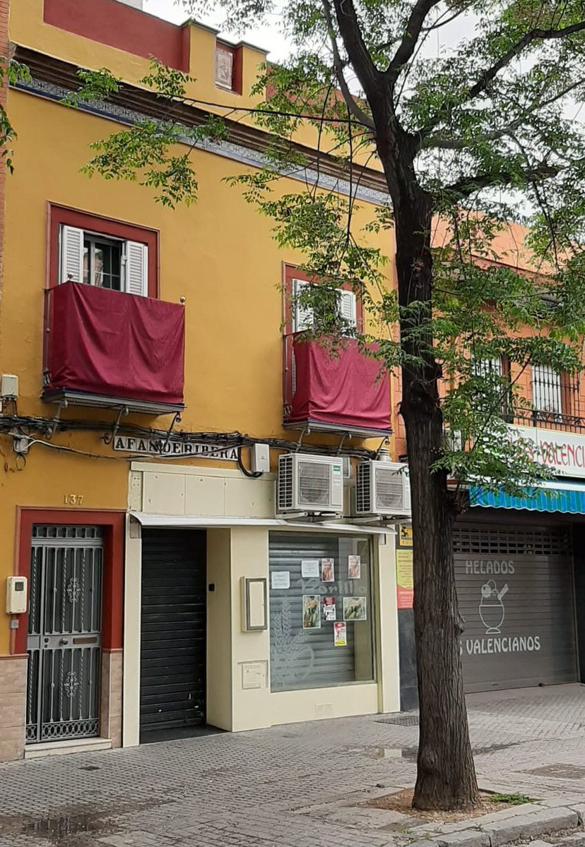 DoloresdelCerro's tweet photo. Así siguen nuestros vecinos engalanando los balcones y ventanas del Cerro para un nuevo Martes Santo. Siempre a mayor gloria de nuestros benditos Titulares.

#SSantaSevilla20 #YoRecuerdoElCerro #YoMeQuedoEnCasa #MiEstaciónDePenitenciaEnCasa
#DoloresdelCerro20

(Hilo) 👇🏻 https://t.co/m6jEBsChyK