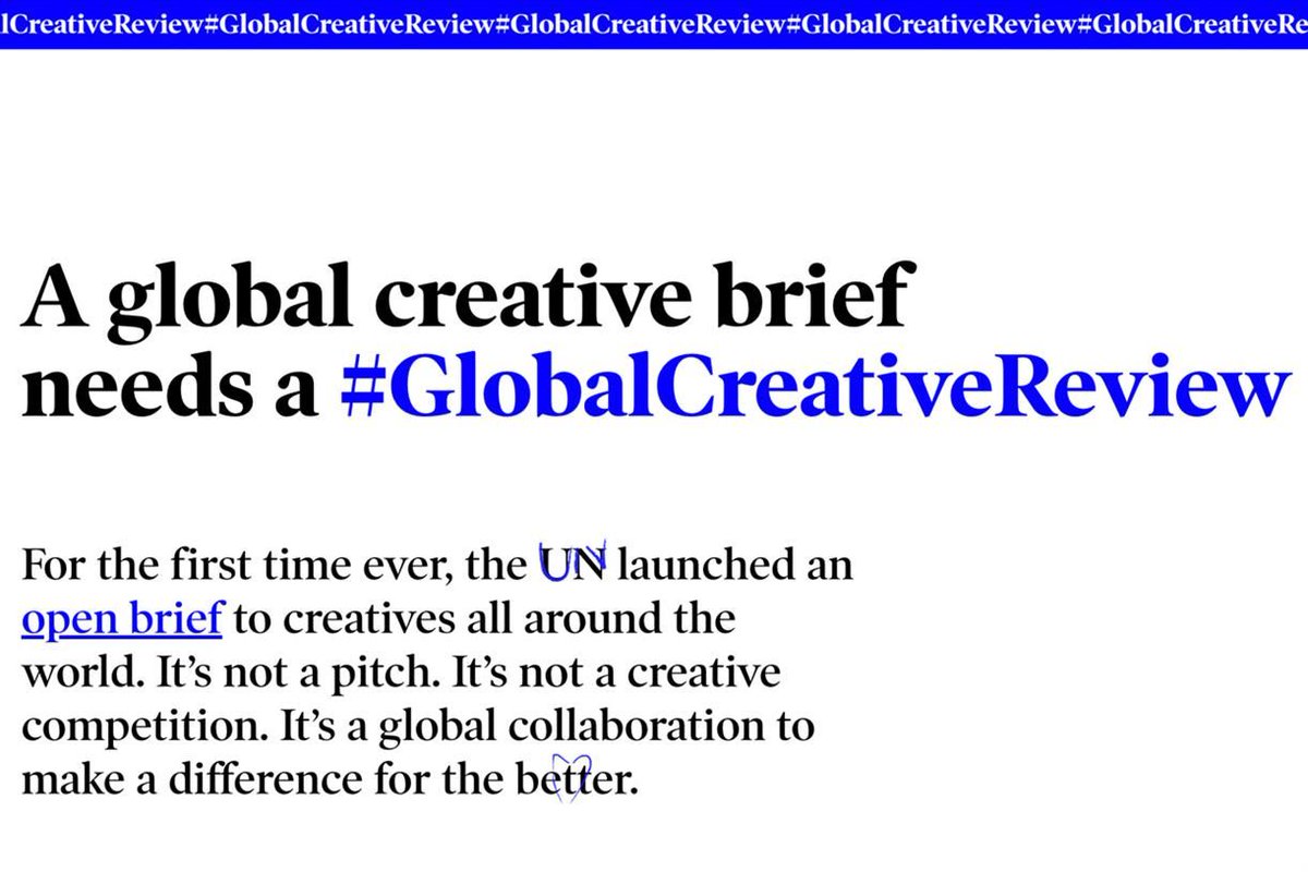 Campaignmag's tweet photo. Creatives from FCB, Happiness and R/GA have teamed up to create #GlobalCreativeReview, a platform that gives creative leaders feedback on whether an idea will resonate with audiences around the world https://t.co/fNj3mUe5xf https://t.co/RyQuAL7L8Y