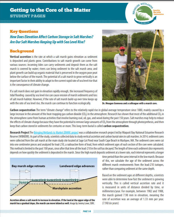 USGSCoastChange's tweet photo. Meagan Gonneea of the #USGS created the โGetting to the Core of the Matterโ #teachingmodule. Check out the #student pages and #teacher notes for everything you need for this lesson!
Student pages: https://t.co/HEhG9BEcL2
Teacher notes: https://t.co/JdfmnKn8Jv
#lessonplan #teach https://t.co/LsKGBEjIqu