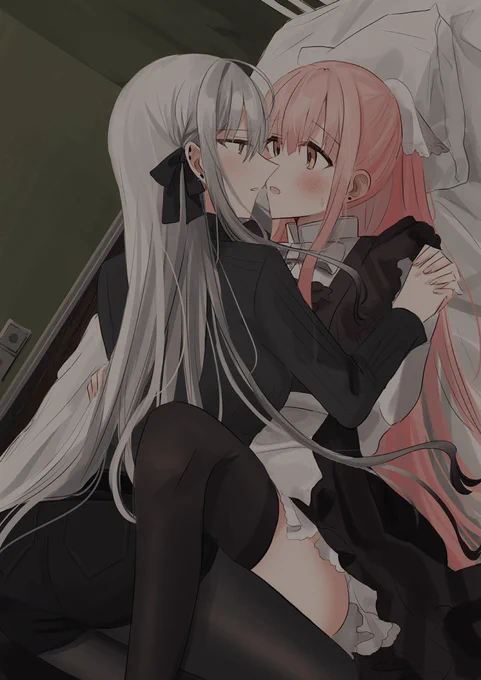ベッドの上の百合 
