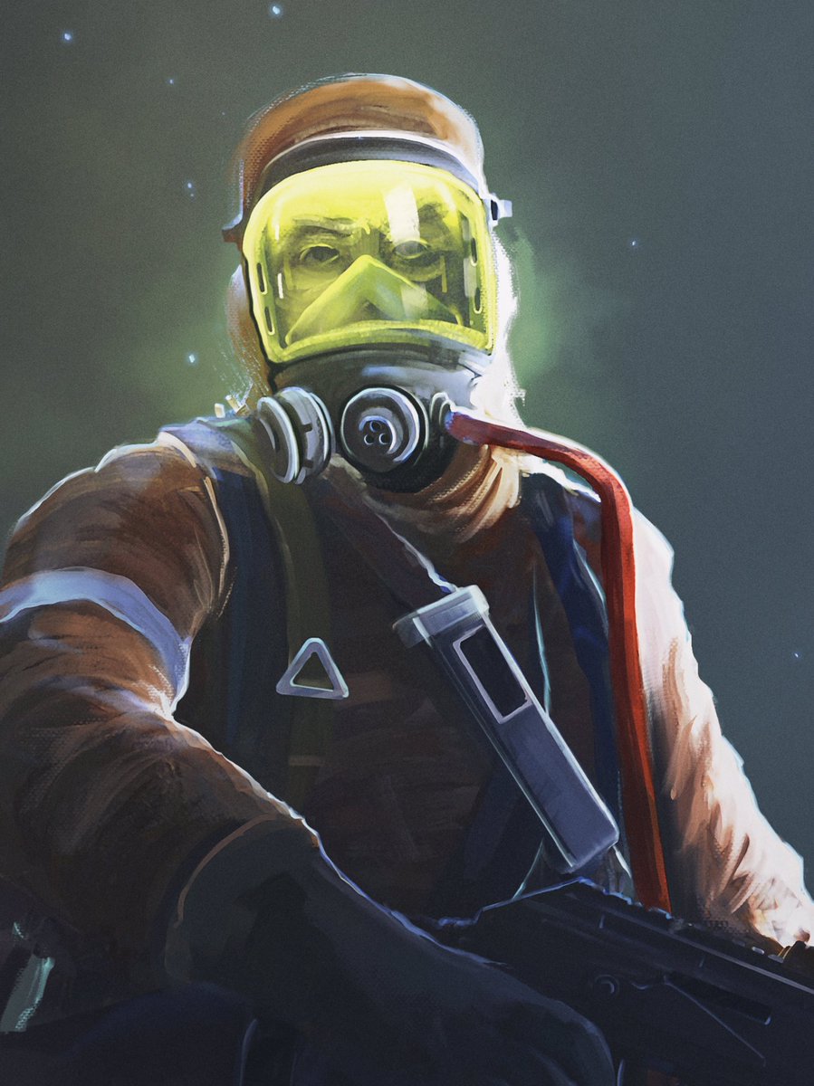 C_Ellwood's tweet image. Been playing The Division recently while in lockdown. Seemed like a relevant game in recent events. Here’s a little sketch of a ‘cleaner’ 

#illustration #paining #artwork #art #fanart #thedivision2 #thedivision #arte #digitalart #drawing #ArtistOnTwitter