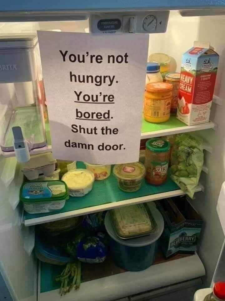 drumbeatsofeden's tweet image. Much needed advice for a lot of us am sure 😜
#WhatIAmLearningInQuarantine 
#QuarantineLife #eathealthy 
#lockdowneffect