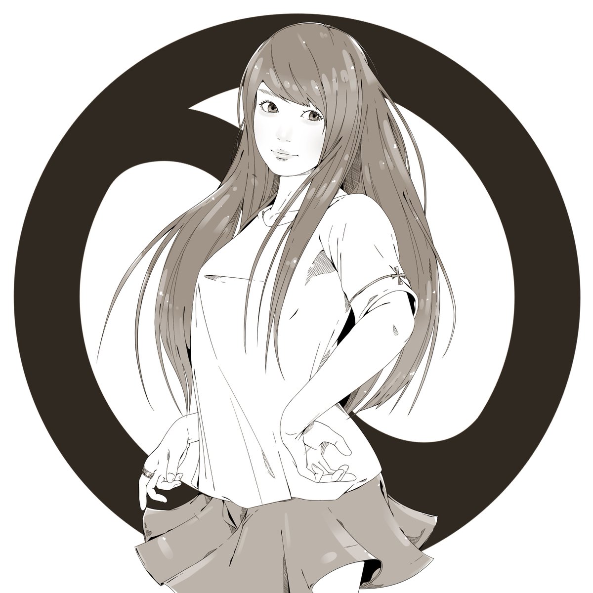 反転して変でもある程度は脳が補正して捉えてくれるから、あまり気にしないでいいと頭の中にあるんだけど・・・ソースが不明です(・ω・)笑 普段全く意識して描いてません?♀️
#自分の絵を左右反転して晒す