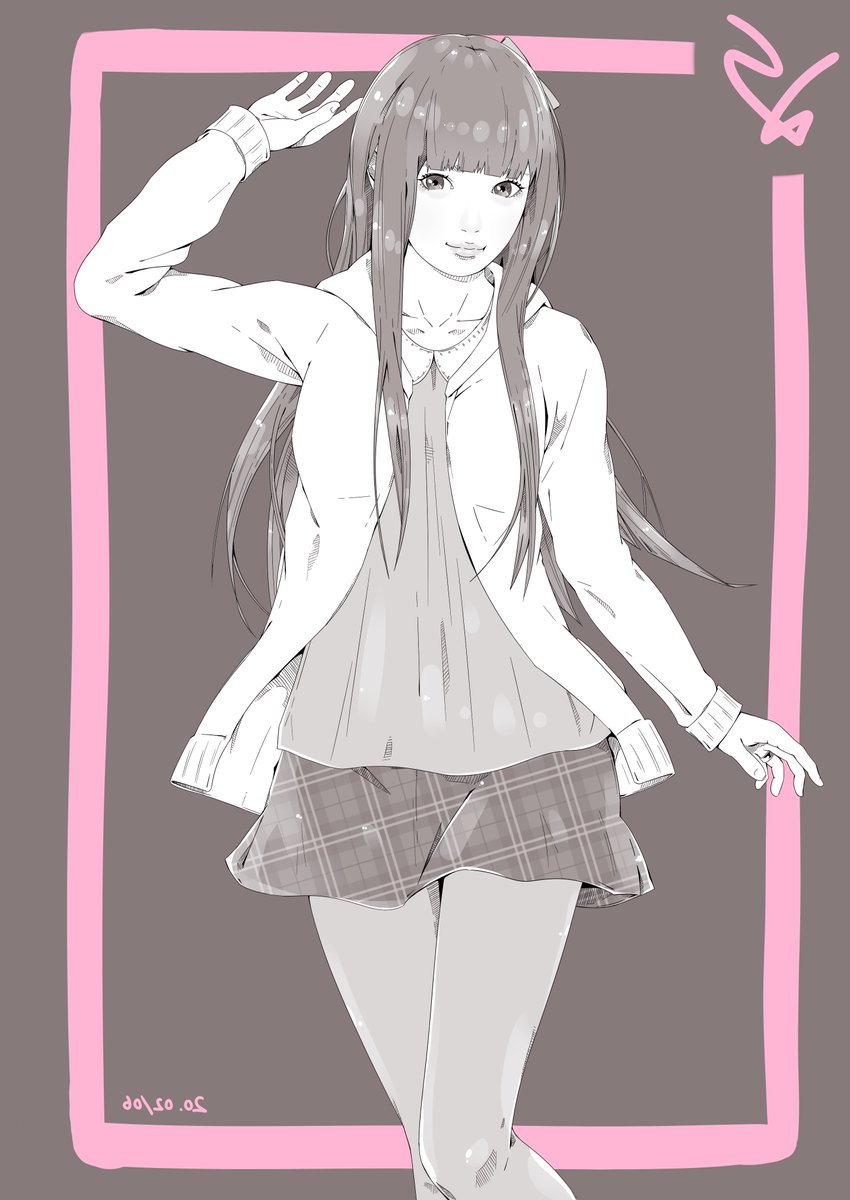 反転して変でもある程度は脳が補正して捉えてくれるから、あまり気にしないでいいと頭の中にあるんだけど・・・ソースが不明です(・ω・)笑 普段全く意識して描いてません?♀️
#自分の絵を左右反転して晒す