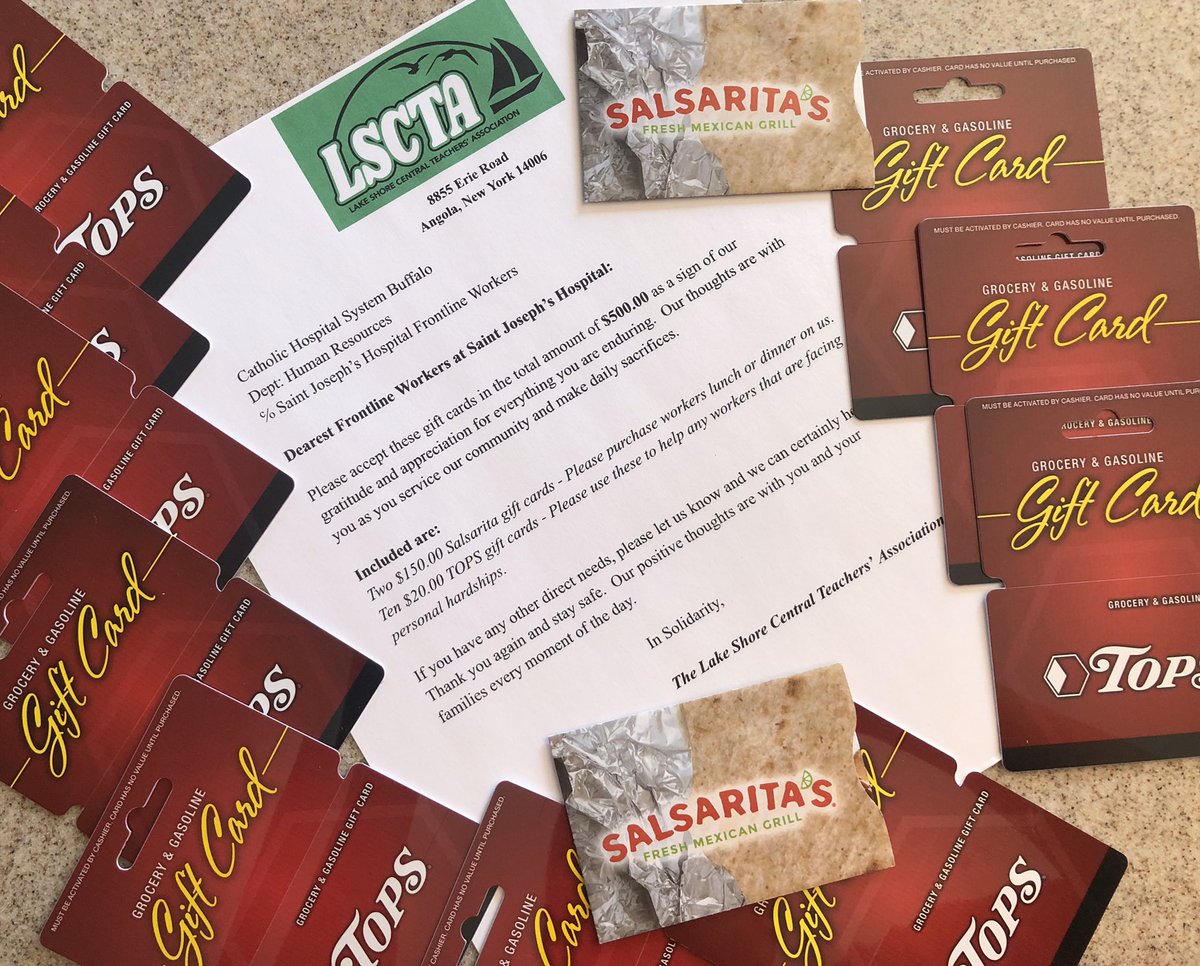We can’t sit back and do nothing! OUR frontline workers and essential employees need US!!!  The FIRST donation from LSCTA!  More to come! <a href="/NYSUTWNY/">NYSUT WNY</a> <a href="/nysut/">NYSUT</a> <a href="/shellyamoia/">Michele Amoia</a> <a href="/LakeShoreCSD/">Lake Shore CSD</a> <a href="/MrGB4B/">Anthony George 🇺🇦 🌻</a> <a href="/westsenecata/">West Seneca TA</a> <a href="/WilliamsvilleTA/">Williamsville TA</a> <a href="/MikeDeely/">Mike Deely</a> <a href="/HamburgTA/">HamburgTA</a>