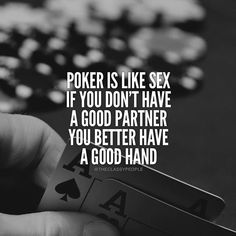 Poker Quotes And Sayings