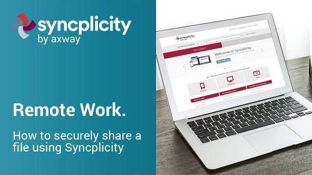 Making working remotely easier than ever! Watch this short video and learn how to securely share a file using Syncplicity for Windows. #remoteworking 
👉 bit.ly/3bWlya9