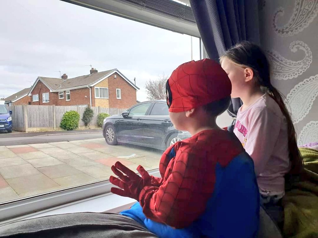 Because he was a martial arts instructor, when he jogged by, he’d do a kick or two, then wave at all the kids.They’d look out their window and feel like everything was gonna be okay because Spidey had come to town.And superheroes don’t let bad things happen.