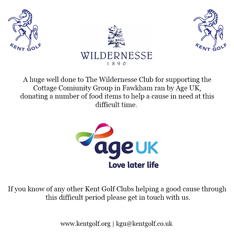 Kent_Golf_'s tweet photo. A huge well done to The Wildernesse Club for supporting the Cottage Community Group in Fawkham, donating a number of food items to help a cause in need during this difficult time 👏 🎉⛳️🏌🏻♂️🍽
#kentgolf #kentclub #support #community #greatwork #respect #COVID19 https://t.co/bKFawfnq45