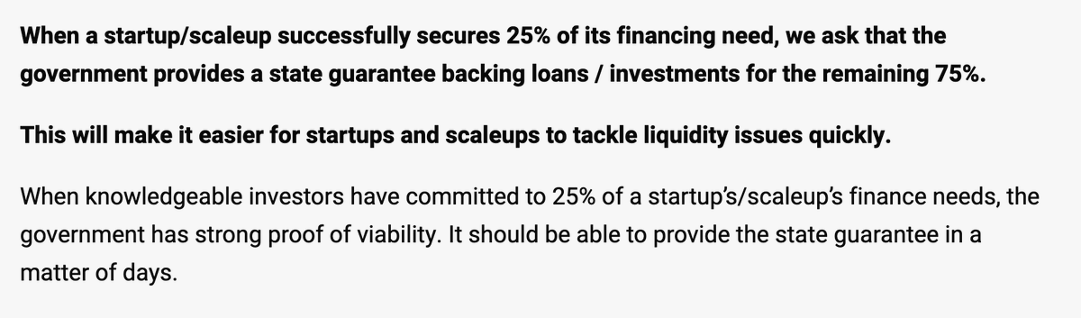 2/ Startup entrepreneurs and their ‘risk capital’ investors now risk a self-serving reputation for defending the virtues of capitalism when times are good, but calling for “socialist bail outs” when wind turns & their planned turnover gets delayed (like for most other businesses)