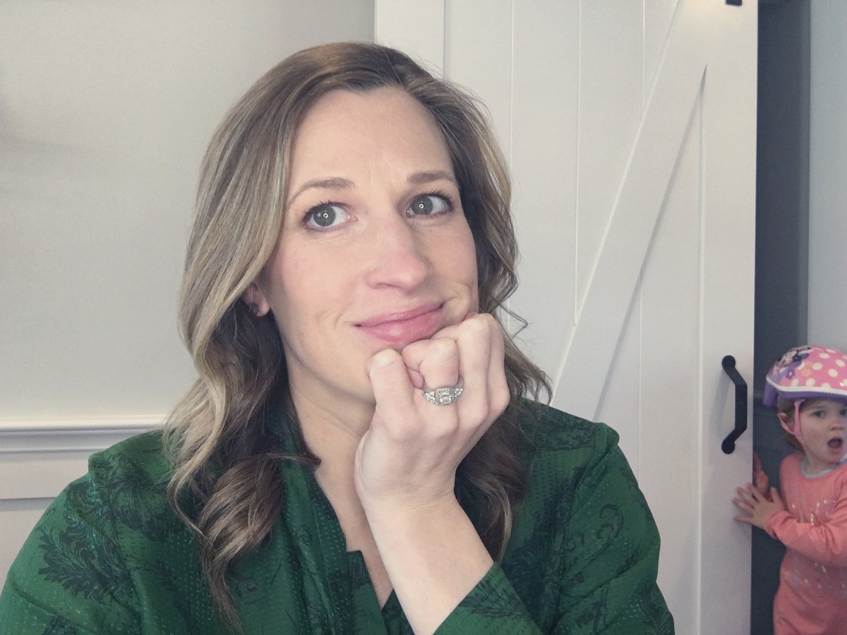 sarahwroblewski's tweet photo. Getting ready for Noon &amp; well... #WFH #MissMal #UseTheOtherBathroom #MomsWorking #RecessForTheKids #GoOutside https://t.co/8kuOjTTpTE