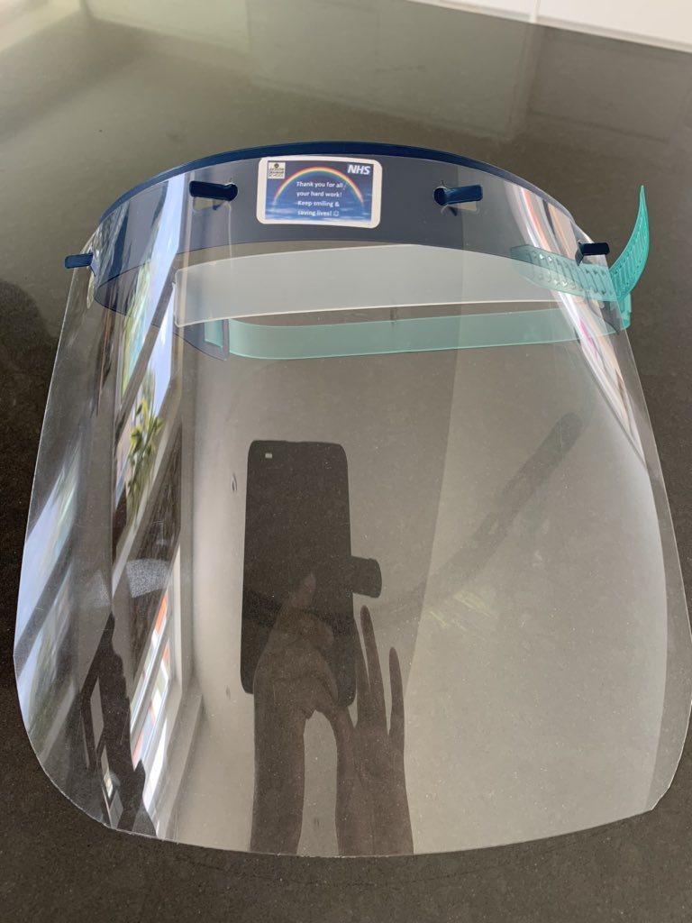 Thank you so much to @katieCampbell Head of Design, Engineering and Technology <a href="/LGS_Senior/">Leicester Grammar School</a> <a href="/LGS_Junior/">LeicesterGrammarJnr</a>   For having supplied 2 boxes of visors ( and hope more). The staff at <a href="/KettGeneral/">Kettering General Hospital</a> who will be safer are extremely grateful. #NHS , #fightCOVID19, #PPE