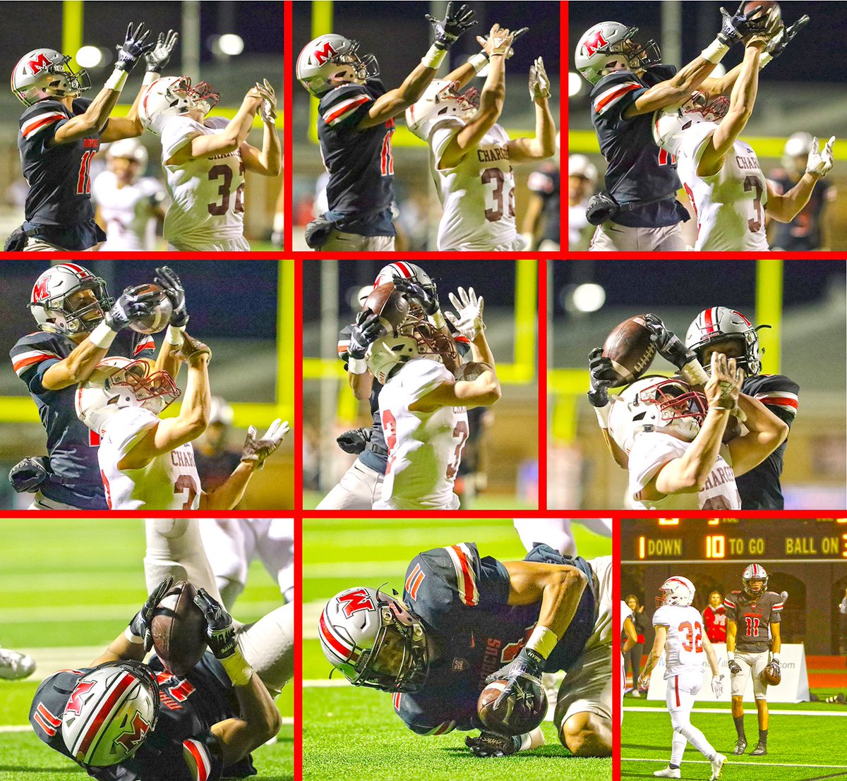 .<a href="/MarcusFootball/">Marcus Football</a> Nation, you’ve taken us to the championship round. Now it’s time to take the 🏆! Please vote for the <a href="/Garrettnuss13/">Garrett Nussmeier</a> to <a href="/dallasjdudley/">Dallas Dudley🖤</a> “helmet snag” NOW. #STCDA #ELITE #ProtectTheM