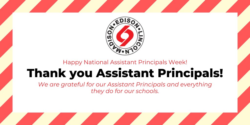 SkokieSD69's tweet photo. Happy National Assistant Principal Week! We are so grateful for our incredible APs! Thank you @SarahAseltine
@Vanessahmorales @Foley_Karen @MrsMcMahon25 and Jeanne Banas! https://t.co/LKY4sHdUcN
