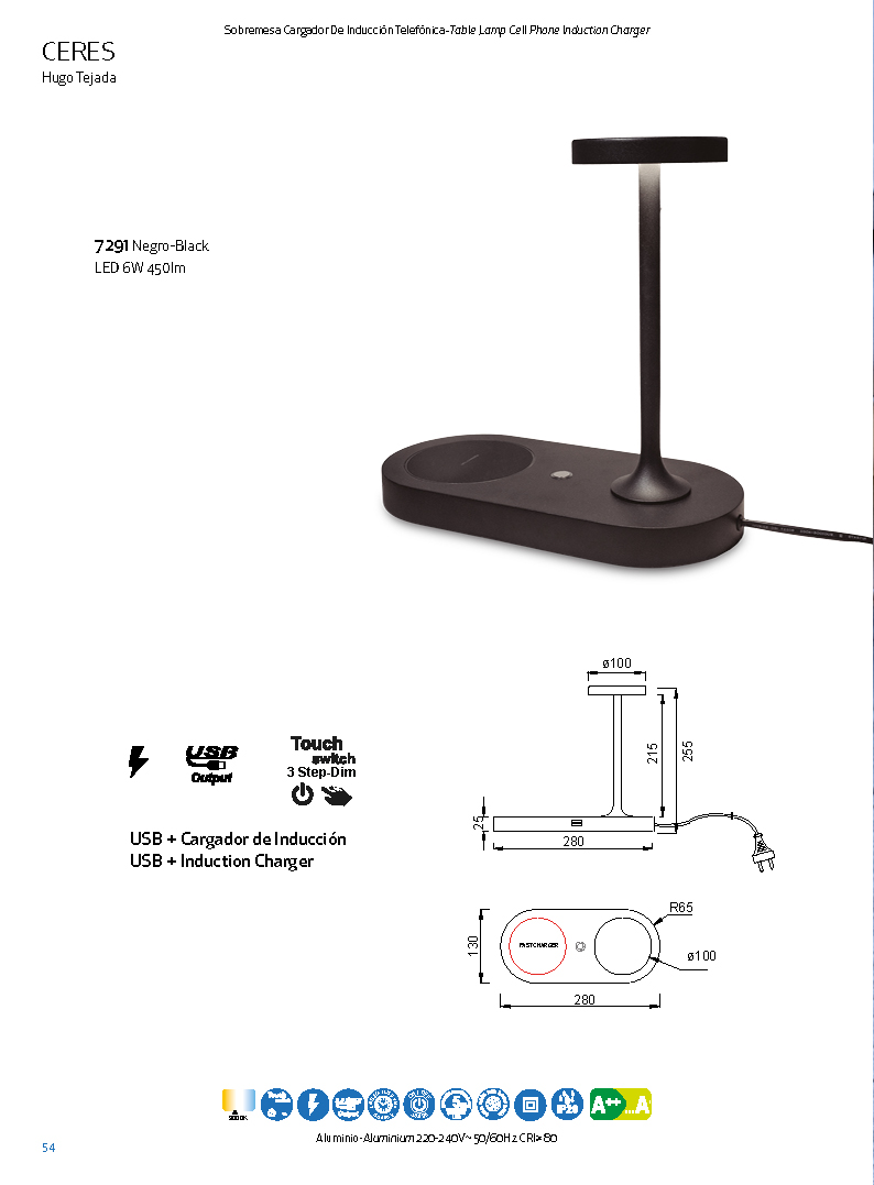 mantraco's tweet image. CERES📱 By Hugo Tejada Studio
#NOVEDADES_TÉCNICO
LÁMPARA SOBREMESA CON CARGADOR WIRELESS 
👏👏👏
7290-Blanco 7291-Negro
Sobremesa LED 6W 3000K
Con cargador de inducción telefónica y USB
#spaindoesdesign #design #interiorsfromspain #somoslighting #lighting #light #lightingdesign
