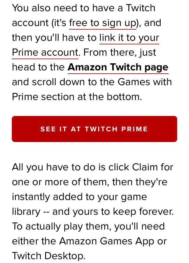 findingadrian's tweet photo. Amazon is giving Prime Subscribers 5 free games worth over $100  #Starbucks https://t.co/ehcQb6zb2H