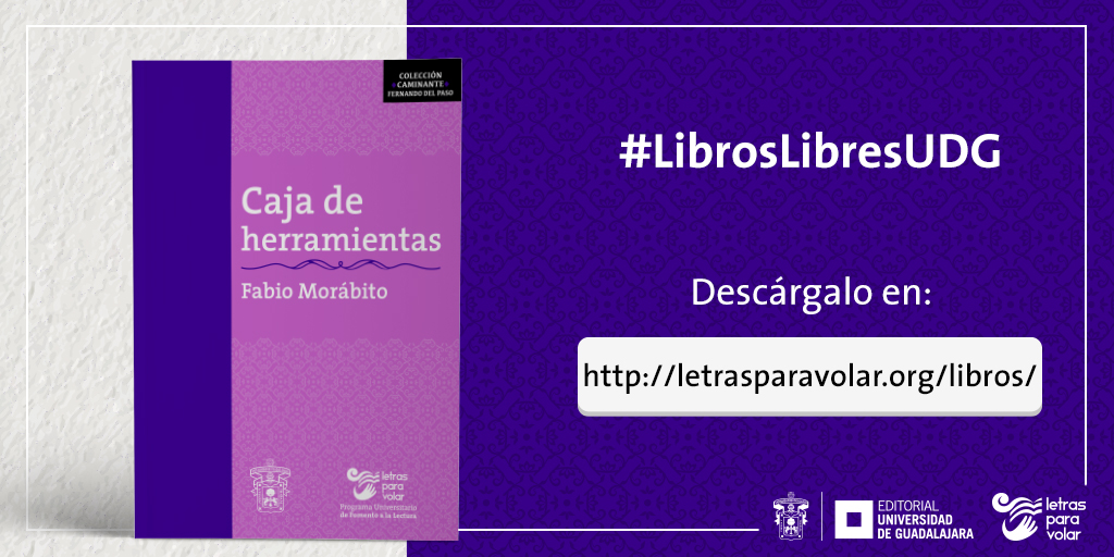 editorialUDG's tweet photo. #LibrosLibresUDG
¿Qué tiene que decirnos una lija, un cuchillo, un trapo o unas tijeras?
Después de leer "Caja de herramientas" de Fabio Morábito, ningún objeto volverá a ser el mismo. 🔪🔑⚙️🔨
Descarga la obra aquí: https://t.co/il8g4fULoD
#UDGedita #YoMeQuedoEnCasaLeyendo https://t.co/hlS3PkezAr