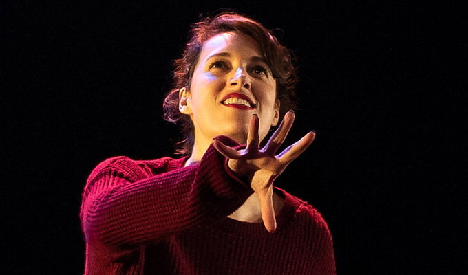 chortle's tweet photo. Phoebe Waller-Bridge’s stage version of Fleabag put online | One-woman show raises money for charity https://t.co/3M6Pf41VdF https://t.co/RFxBYhgKeO