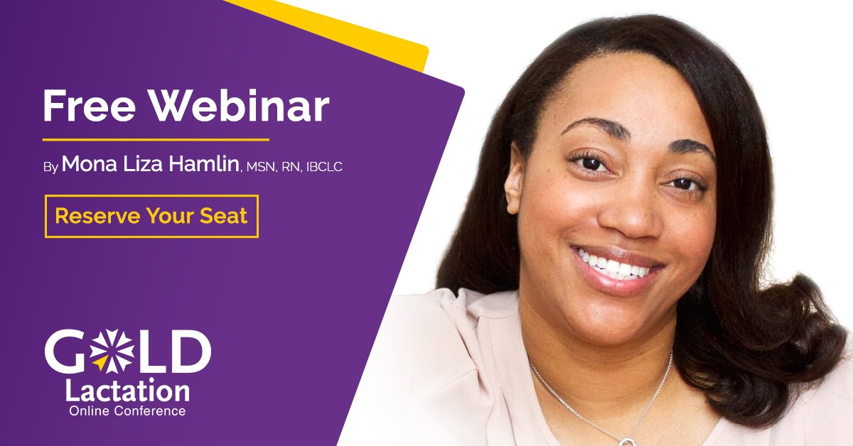 GOLDMidwifery's tweet photo. Join us on April 27 for our FREE #GOLDLactation2020 Closing Keynote webinar “Breastfeeding as a Preventative Care Change Model: How to Affect Change” with @Monalizalc
Reserve your free seat today: https://t.co/ZFXj3iWgJt #breastfeeding #IBCLC #CERPs #lactationeducator https://t.co/HDrRZvJReq