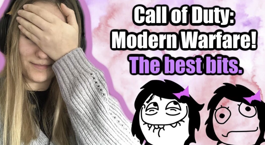 LuciaPlays's tweet photo. New YouTube video up❤️Check it out if you want to support me! https://t.co/Xly2LpCmkN #callofduty #gaming #pcgaming #cyberattack #CallofDutyModernWarfare #codmw https://t.co/ZmsarRLkwl