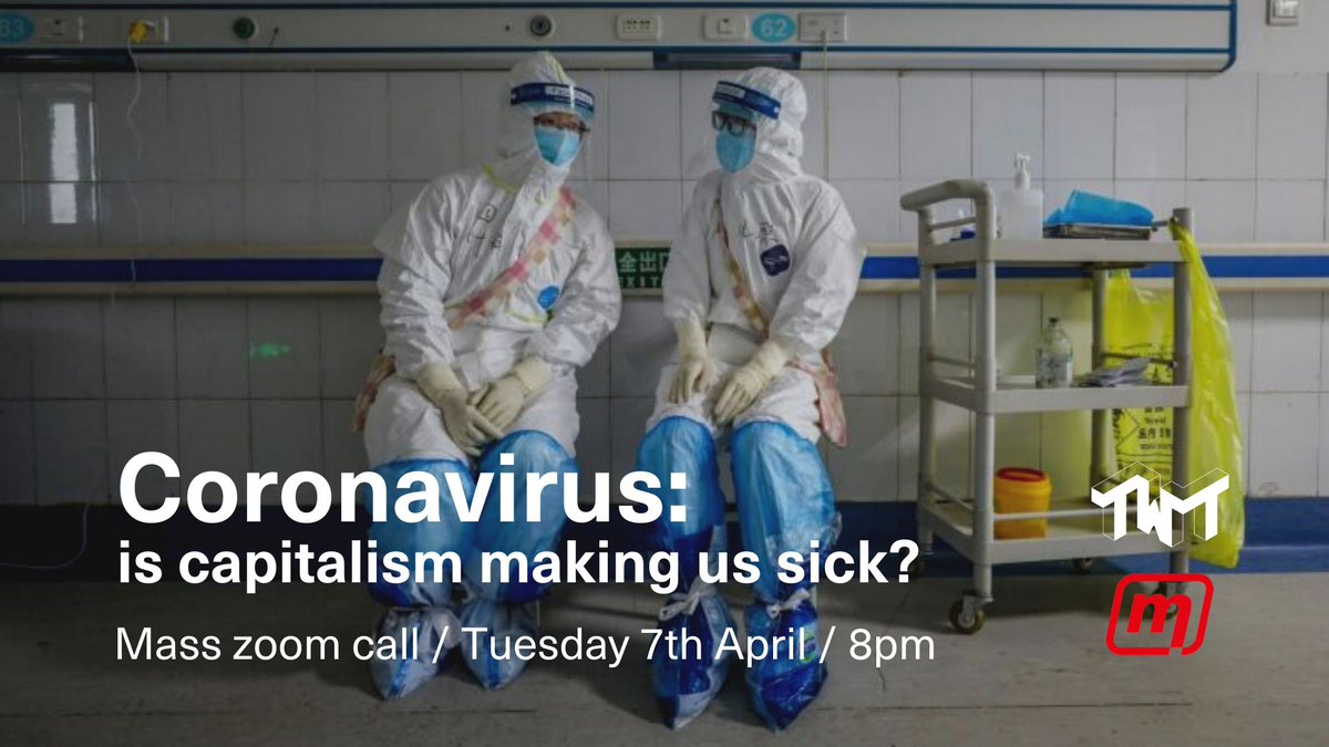The World Transformed (@twt_now) on Twitter photo 💥TOMORROW 8PM💥
With:
📢<a href="/NadiaWhittomeMP/">Nadia Whittome MP</a>, Labour MP and former care worker
📢Danielle Tiplady, NHS nurse and campaigner
📢Diarmaid McDonald, lead organiser <a href="/JustTreatment/">Just Treatment 💊</a>
📢<a href="/richardhorton1/">richard horton</a>, editor <a href="/TheLancet/">The Lancet</a>
Register➡️ bit.ly/TWTMMcall4 💥TOMORROW 8PM💥
With:
📢<a href="/NadiaWhittomeMP/">Nadia Whittome MP</a>, Labour MP and former care worker
📢Danielle Tiplady, NHS nurse and campaigner
📢Diarmaid McDonald, lead organiser <a href="/JustTreatment/">Just Treatment 💊</a>
📢<a href="/richardhorton1/">richard horton</a>, editor <a href="/TheLancet/">The Lancet</a>
Register➡️ bit.ly/TWTMMcall4