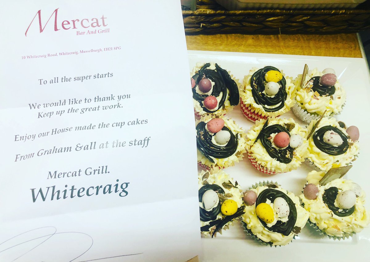 EL_Foodbank's tweet image. How amazingly kind are our community partners at @Mercatgrill?!!Not only do they bring us donations every week but they also brought the staff here sandwiches and cupcakes today!! We are SO grateful ❤️🧁 #NomNom  #GetInMaBelly #CommunityLove #EastLothian #CommunityPartners
