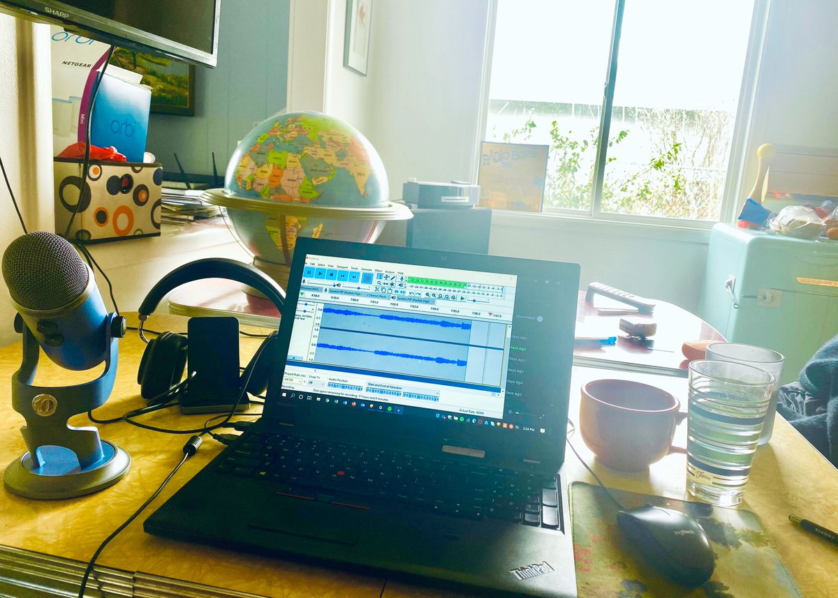 radioboise's tweet photo. While you’re stuck at home, we're offering a free, online intro workshop in radio production!

Record, mix and edit your own vignettes [virtually] Mon, April 13 - Wed, April 15, 6-9 PM.

What audio delights are part of your stay-at-home world? Find out: https://t.co/ufpfMFcuh9 https://t.co/fUY2ORqfBv