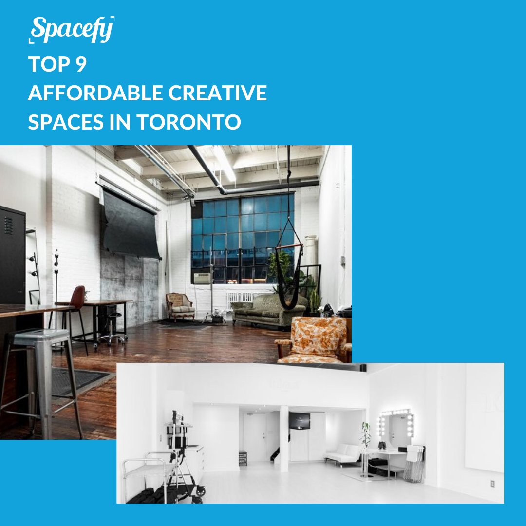 Are you looking for an affordable blank canvas or photography studio in Toronto to create your next project? Check out these cool spaces that you can book on Spacefy. soo.nr/dK13
