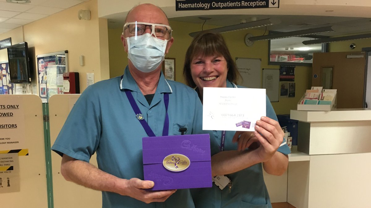 During the #Easter period our #Nottingham branch team like to give their customers lots of chocolate treats. This year it seemed quite fitting to give them to a very worthy different team of local heroes - the nurses at Nottingham City #NHS Hospital.

#StayHomeSaveLives