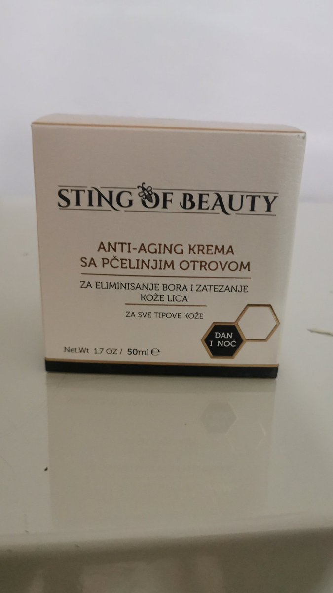 We offer interested face cream that contains bee venom eliminates all damage and maintains skin elasticity.  Contact info@organicbalkan.mk or +389 70 231 592 Viber or WhatsApp