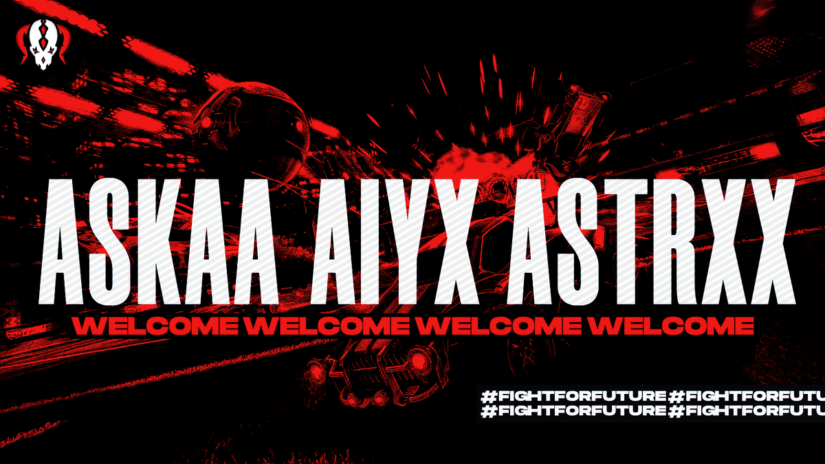 📢 #RECRUITEMENTS 📢

We are proud to open the #RocketLeague lisense at Oslow ! 

We present to you our three new players ! 🚗

@askaarl
@Aiyx_RL
<a href="/Astrxx21042001/">Astrxx.</a>

Welcome to you !

#FightForFuture 🏆