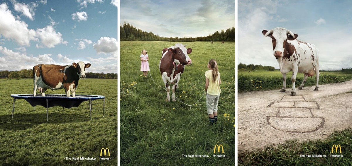 OphelieDSantos's tweet photo. 🍔🍟 Il est l’heure de saliver devant les 20 plus belles campagnes créatives de @McDonalds ! 

✏️ @clarabosle @Spitak 
🔗https://t.co/kIVTBEH7iP https://t.co/1cYFWCq4km
