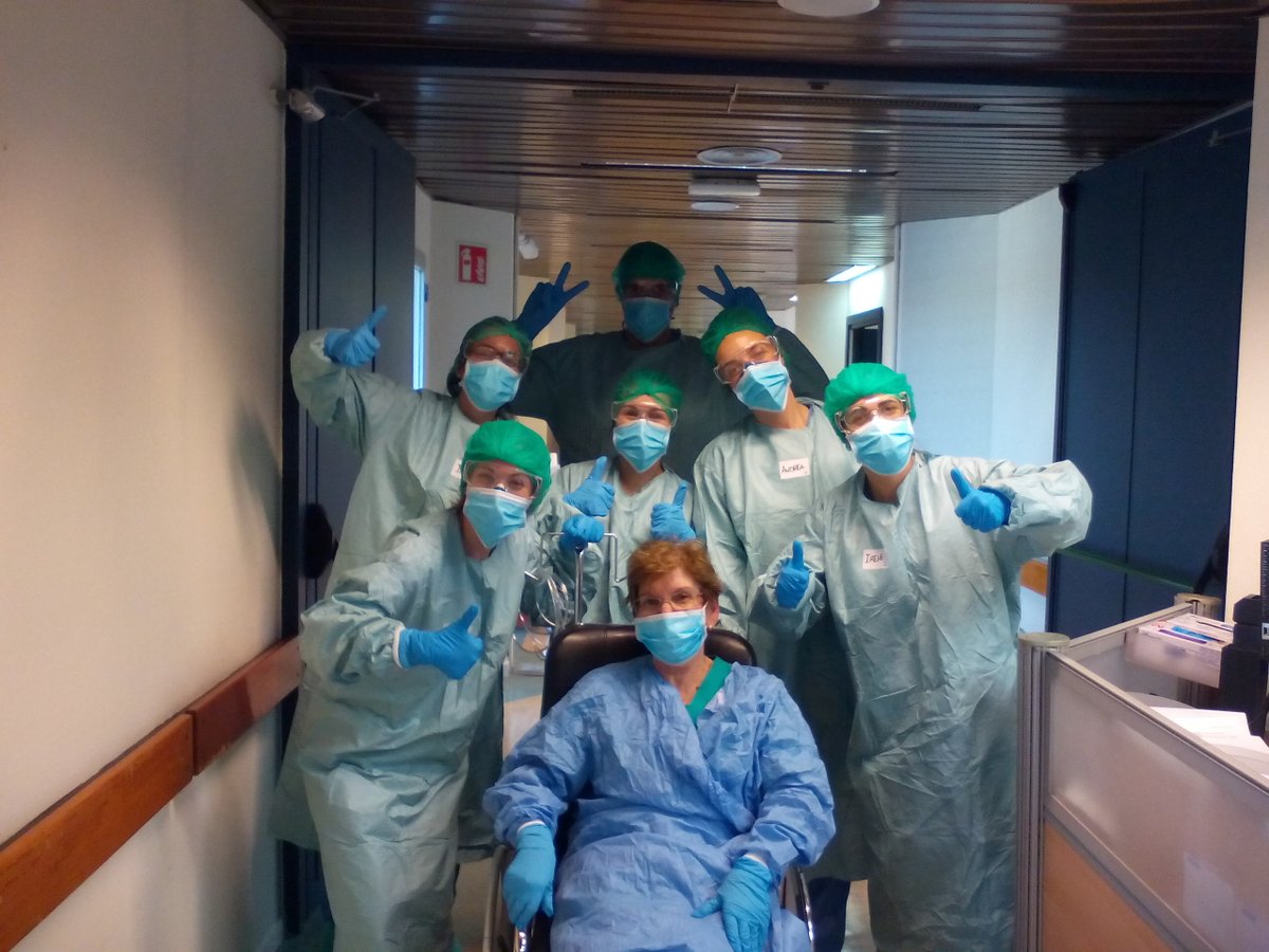 ¡¡¡Ya son 15 los pacientes de #coronavirus dados de alta en nuestro #HospitalAsepeyoCoslada!!! ¡Estamos muy felices! 💪🎉 Seguimos trabajando duro para que el 15 sea un TODOS #juntossaldremosadelante #estevirusloparamosunidos