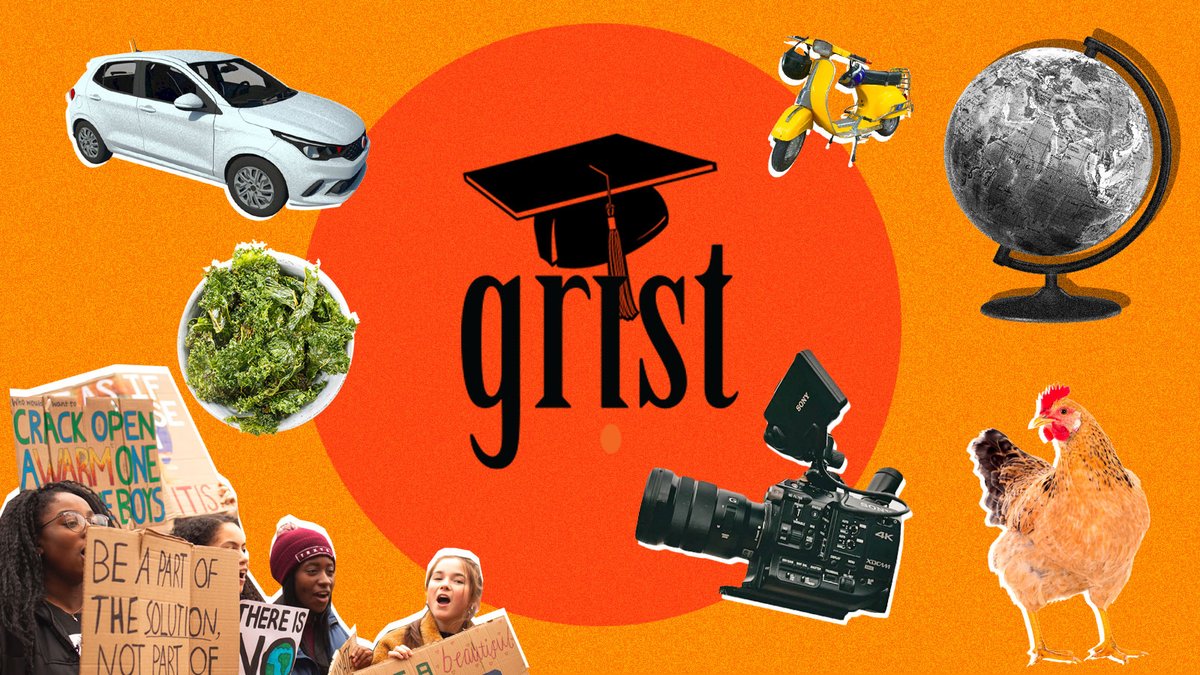 1/ Teaching kids about climate change is tough. And now students across the world are stuck at home, and many parents are in the position of having to home-school for the first time.

Luckily, Grist has been explaining climate change for over 20 years! 
grist.org/climate/free-l…