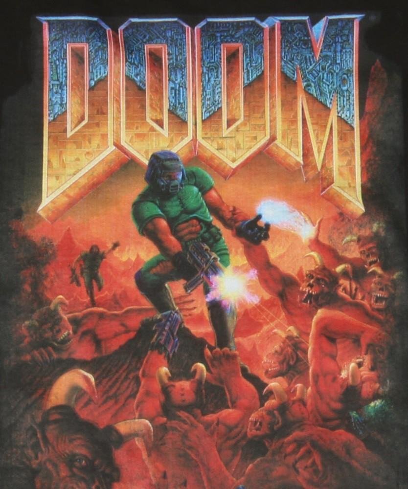 43. Doom1993. La obra maestra de  @romero no necesita presentación.Pero como dije con el Wolfenstein 3D, en aquella época no le daba tanto a los FPS y seguía dándome un poco de yuyu, pa que mentir xD