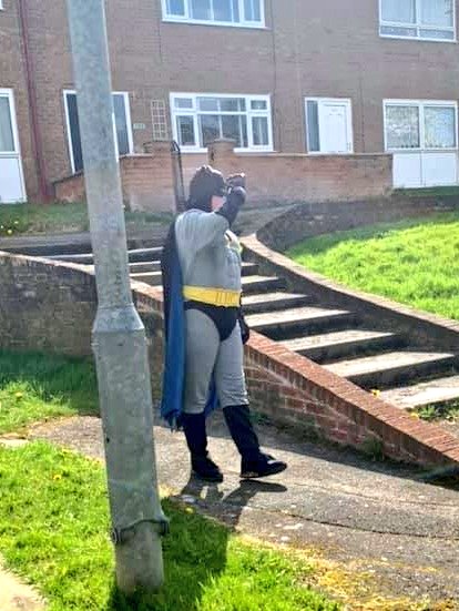 When you're a kid, you don't know anything about viruses, pandemics, or epidemiology.But you sure as hell know superheroes and movie characters.And when random neighbors (err, superheroes actually) start patrolling your town, you just feel like everything will be okay.