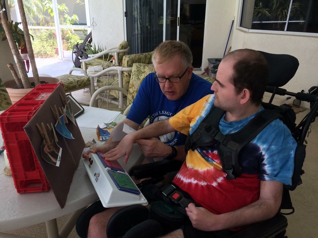 One of our families hard at work with their Access Points eLearning. #AccessPointseLearning #LeopardPride #LopezESC