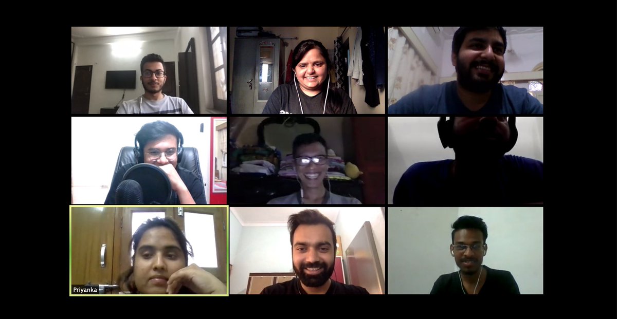 jainnidhi03's tweet photo. Working from home our team is connected, communicating and growing together. ๐๐ค๐
#TeamIdeaBox #QuarantineLife #workfromhome #happyfaces @helloideabox https://t.co/SBlsuZS6Ev