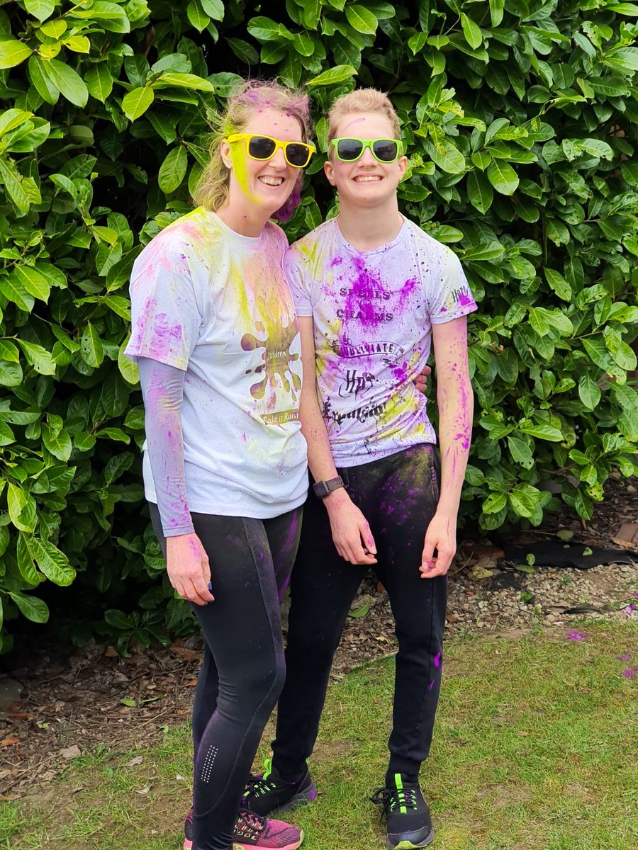 Meet Joanne and her 12-year-old son Luke, They're the first participants to complete our 'Virtual' Colour Runner. By using their one form of exercise a day to run and keep fit, they're raising vital fund for disabled children.
Stay active - Stay healthy: bit.ly/2IGJh1x